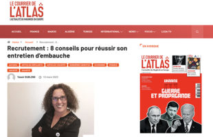 Vignette Réussir son entretien d'embauche - Courrier de l'Atlas - Interview Aïcha Gaudin